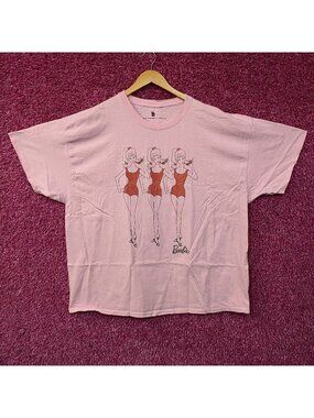 Junk Food Clothing Barbie Doll Retro Graphic Oversized T-Shirt L/XL